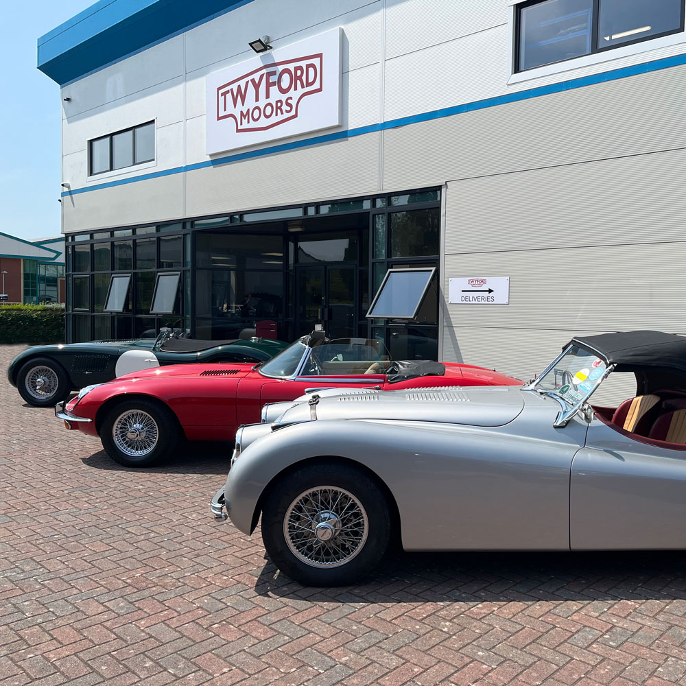 Twyford Moors Classic Cars workshop